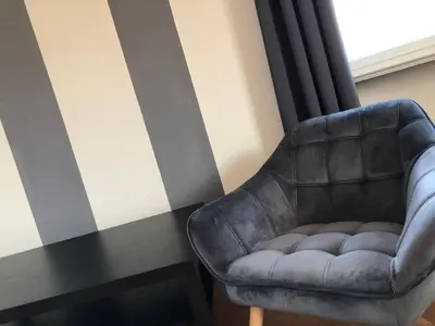 Ein Sitzbereich in der Unterkunft Ela Apartments Berlin