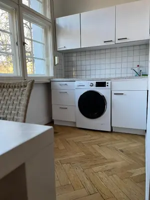 Küche/Küchenzeile in der Unterkunft Ela Apartments Berlin