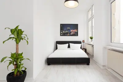 Ein Bett oder Betten in einem Zimmer der Unterkunft The Cloud