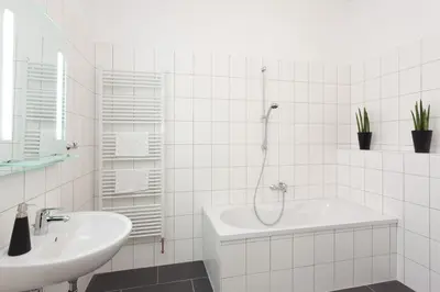 Ein Badezimmer in der Unterkunft The Cloud