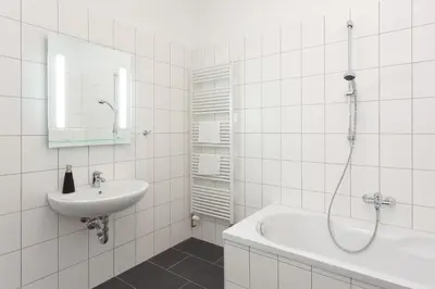 Ein Badezimmer in der Unterkunft The Cloud