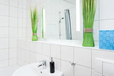 Ein Badezimmer in der Unterkunft Labyrinth