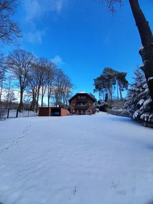 Ferienwohnung direkt am See im Winter