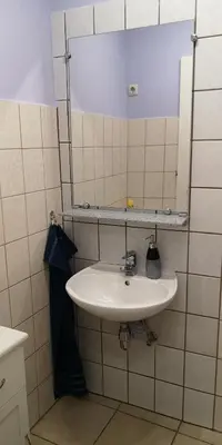 Ein Badezimmer in der Unterkunft Dorfstraße 21 Ferienwohnung 3
