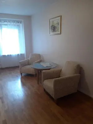Ein Sitzbereich in der Unterkunft LV Rooms & Apartments am Lützowplatz