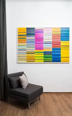 Ein Sitzbereich in der Unterkunft BENSIMON apartments Charlottenburg
