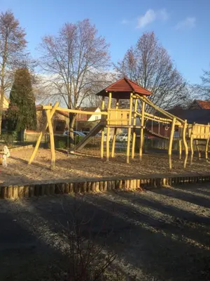 Grundriss der Unterkunft Ferienwohnung Sonnenberg Dahmeblick