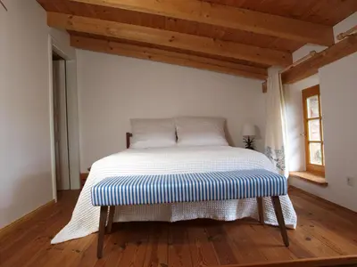 Ein Bett oder Betten in einem Zimmer der Unterkunft Natur erleben und Ruhe genießen