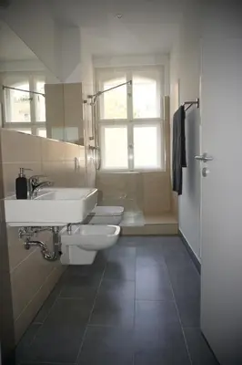 Ein Badezimmer in der Unterkunft Madflats Hotel-Apartments S-Bahn Friedenau
