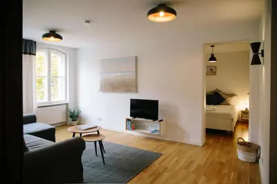 TV/Unterhaltungsangebot in der Unterkunft Madflats Hotel-Apartments S-Bahn Friedenau