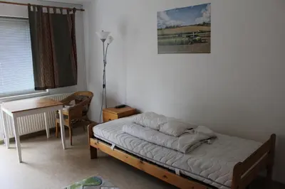 Ein Bett oder Betten in einem Zimmer der Unterkunft Königs Wusterhausen, Grünheide, Senzig