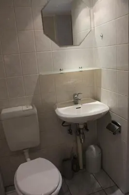 Ein Badezimmer in der Unterkunft Königs Wusterhausen, Grünheide, Senzig