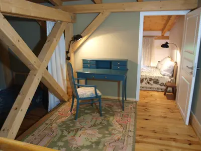 Ein Bett oder Betten in einem Zimmer der Unterkunft Natur erleben und Ruhe genießen