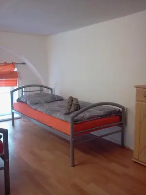 Ein Bett oder Betten in einem Zimmer der Unterkunft Apartment Jannowitzbrücke