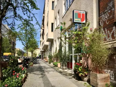 Die Umgebung um das Hostel