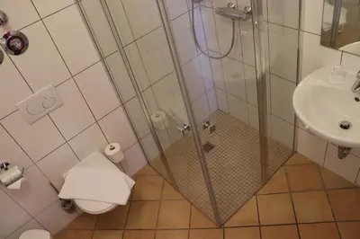 Ein Badezimmer in der Unterkunft Hostel VITA Berlin