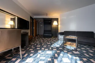 Ein Sitzbereich in der Unterkunft GINN Hotel Berlin Potsdam