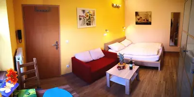 Ein Bett oder Betten in einem Zimmer der Unterkunft Havelapartments