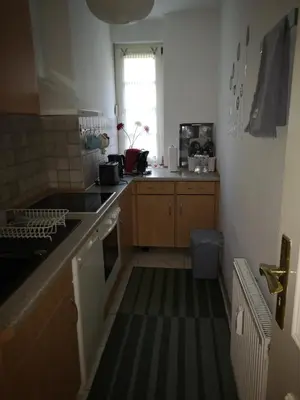 Küche/Küchenzeile in der Unterkunft Appartement Cécile