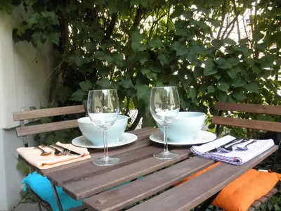 Getränke in der Unterkunft Appartement Cécile