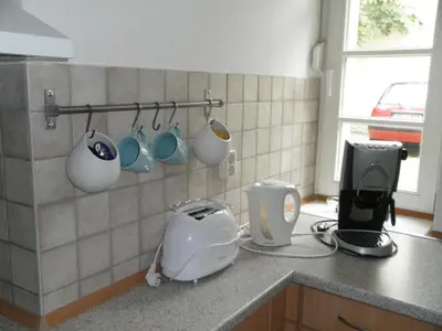 Küche/Küchenzeile in der Unterkunft Appartement Cécile