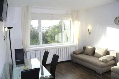 Ein Sitzbereich in der Unterkunft Heart of Berlin