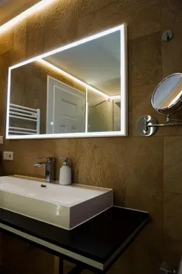 Ein Badezimmer in der Unterkunft Parkresidenz Lychen, Ferienwohnung 6