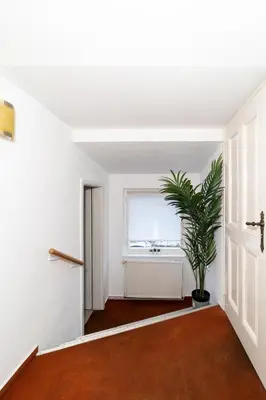 Ein Bett oder Betten in einem Zimmer der Unterkunft Pension zur Schleuse Kleinmachnow