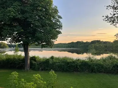 Naturlandschaft in der Nähe des Ferienhauses