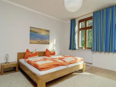 Ein Bett oder Betten in einem Zimmer der Unterkunft Forest Retreat Near Berlin