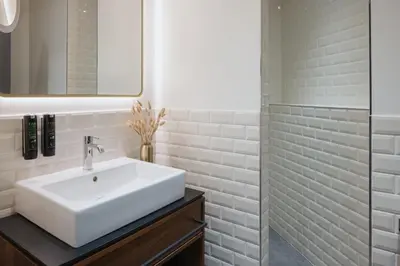 Ein Badezimmer in der Unterkunft Downtown Apartments Mitte-Wedding