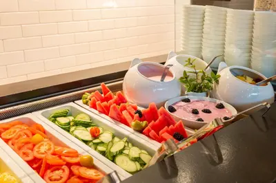 Essen im Hotel oder in der Nähe