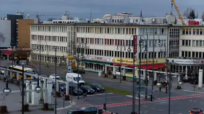 Das Gebäude in dem sich das Hostel befindet