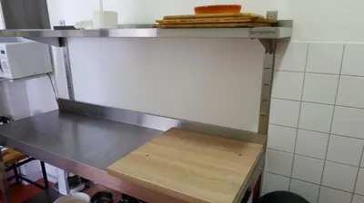 Küche/Küchenzeile in der Unterkunft Hostel am Kurtti