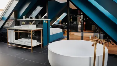 Ein Badezimmer in der Unterkunft Provocateur Berlin, part of Sircle Collection