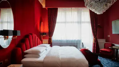 Ein Bett oder Betten in einem Zimmer der Unterkunft Provocateur Berlin, part of Sircle Collection