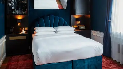 Ein Bett oder Betten in einem Zimmer der Unterkunft Provocateur Berlin, part of Sircle Collection