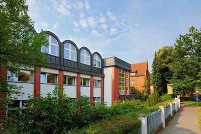 Das Gebäude in dem sich das Hotel befindet