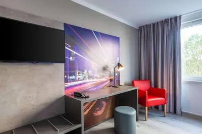TV/Unterhaltungsangebot in der Unterkunft Hotel Berlin Lichtenberg