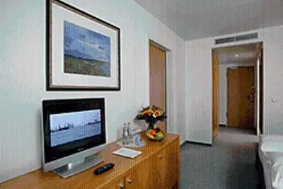 TV/Unterhaltungsangebot in der Unterkunft Stadthotel Oranienburg