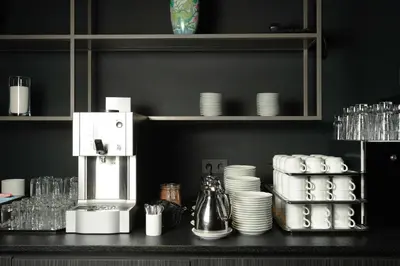 Kaffee-/Teezubehör in der Unterkunft Sylter Hof Berlin