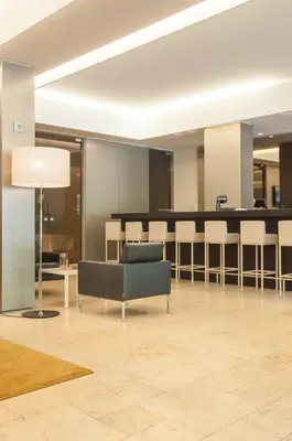 Lobby/Rezeption in der Unterkunft Sylter Hof Berlin