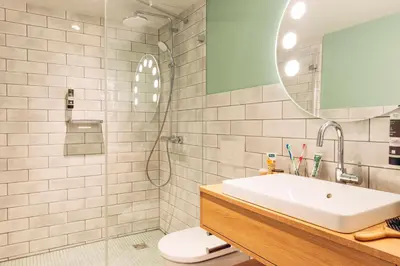 Ein Badezimmer in der Unterkunft harry's home Berlin-Moabit hotel & apartments