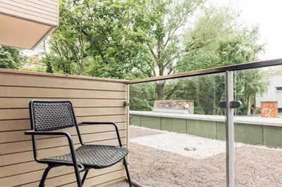 Ein Balkon oder eine Terrasse in der Unterkunft harry's home Berlin-Moabit hotel & apartments