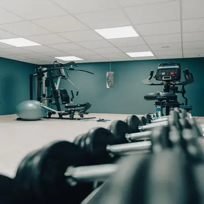 Das Fitnesscenter und/oder die Fitnesseinrichtungen in der Unterkunft Gold Palais Hotel