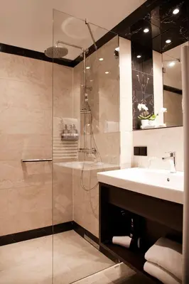 Ein Badezimmer in der Unterkunft Gold Palais Hotel