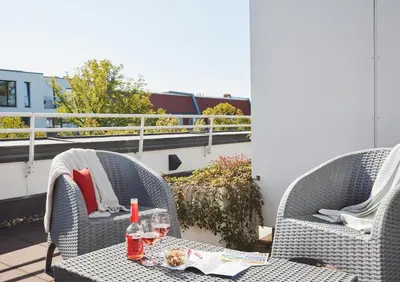 Getränke in der Unterkunft Living Hotel Weißensee