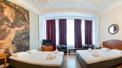 Ein Bett oder Betten in einem Zimmer der Unterkunft Safestay Berlin Kurfurstendamm