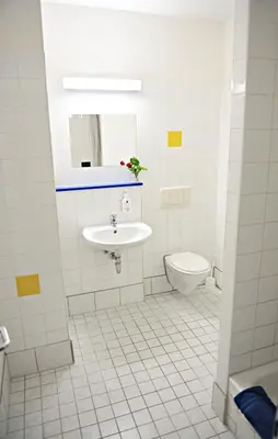 Ein Badezimmer in der Unterkunft Hotel Transit Loft