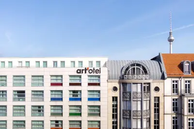 Das Gebäude in dem sich das Hotel befindet